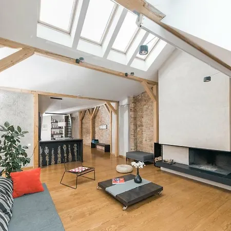 Spacious Loft In Art Nouveau Area Riga
